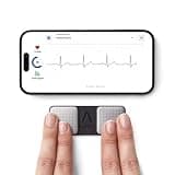 KardiaMobile 1-Kanal-EKG-Herzfrequenzmesser – EKG-Aufzeichnung zu Hause – Erkennt Vorhofflimmern – Sofortige Ergebnisse in 30 Sekunden – Einfach zu verwenden – Funktioniert mit den meisten Smartphones