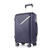 TAN.TOMI Handgepäck Koffer, Reisekoffer, Hartschalenkoffer, Koffer & Trolleys mit TSA-Passwortsperre Hartschale Suitcases Rollkoffer mit 4 Rollen