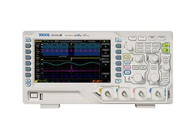 RIGOL Oszilloskop,DS1054Z Digitales Oszilloskop, 50MHz Bandbreite, 4 Analogkanäle, 24Mpts Speichertiefe, 1G Sa/s Abtastrate, freie Trigger- und Dekodierfunktion, 3 Jahre Garantie