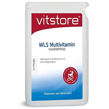 WLS Multivitamin Magenbypass - 120 Kapseln - laborgeprüft - nach einer Magenverkleinerung