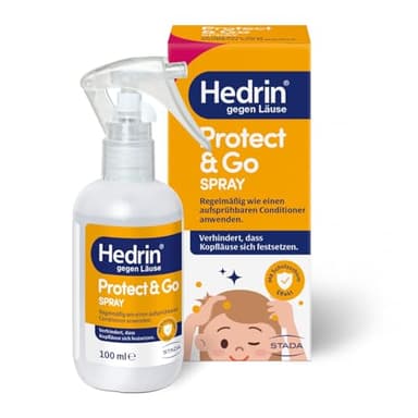 HEDRIN Protect & Go Spray – Die wirksame Prävention gegen Kopflausbefall, Klinisch belegte Wirksamkeit und benutzerfreundliche Lösung zur Vorbeugung von Läusen