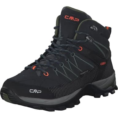 CMP - Rigel Mid Trekking Shoes Wp, Antracite-Torba, 43