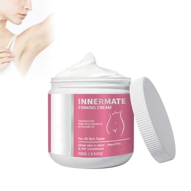 HASAIKA® Aufhellende Creme, Hautaufhellungscreme für Achselhöhlen, Bleichcreme für den Intimbereich, die Achselhöhlen, die Ellbogen, die Innenseite der Oberschenkel und die Knie. (100 g)