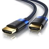 CSL - 16k HDMI Kabel 2.1-1m - 16k@30Hz 8k@60Hz 4k@120Hz - UHD II - Ultra High Speed Ethernet 48Gbps - HDMI 2.1 8k 16k / 2.0 4k - HDR 10+ eARC 3D VRR - Gaming TV PS5 Xbox