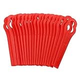 100 STÜCKE Rasentrimmer Messer Kunststoff Ersatzmesser Set Kunststoffmesser für EinhSell Rasentrimmer Zubehör FRT18A FRT18A1 Kunst 46155 FRT20A1 Akku (100Pcs)