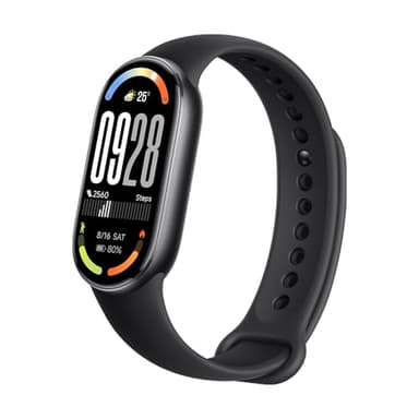 Xiaomi Smart Band 10, Smart Watch,Fitness-Tracker, 1,72" AMOLED Display, 21 Tage Akku, 5ATM Wasserdichtigkeit, SPO₂ & Herzfrequenzmessung, Schlafüberwachung,150+ Sportmodi, Schwarz