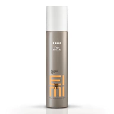 Wella EIMI Super Set Haarlack – Fixing Spray für extra starken, zuverlässigen Halt – mit UV-Schutz-Formel und Schutz vor Feuchtigkeit und Hitze – 1 x 75 ml
