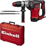 Einhell Bohrhammer TE-RH 40 3F (1050 W, pneumatisches Schlagwerk, 10 J Schlagstärke, SDS-max-Aufnahme, Lieferung inkl. Flachmeißel und Spitzmeißel)