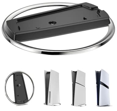 Lokyoyo Vertikaler Standfuß für PlayStation 5 Slim und PlayStation 5 Pro, Stabiler Vertikal Ständer für PS5 Slim/ PS5/ PS5 Pro Konsole, werkzeugfreie Installation