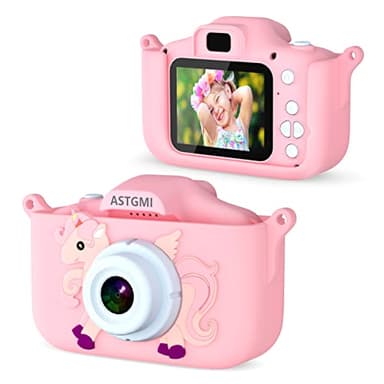 Kinder Kamera, 2.0”Display Digitalkamera ，Geschenke für 3 4 5 6 8 7 9 10 11 12Jahre Jungen und mädchen, 1080P HD Anti-Drop Fotoapparat Kinder für Geburtstagsgeschenk Weihnachten Spielzeug