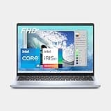 Dell Inspiron 14 5440 Laptop 14" 16:10 FHD+ Display, Intel Core i5-1334U, 16GB RAM, 512GB SSD, Intel Iris Xe, Windows 11 Home, Fingerprint Reader, Hintergrundbeleuchtung – Deutsch (QWERTZ), Ice Blue