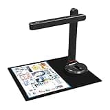 NETUM High-Speed-Dokumentenkamera, Dokumentenscanner mit OCR-Funktion A4 Kamerascanner 13 Mega-Pixel Objektiv mit LED-Lichtern, Einstellbarer und tragbarer Scanner für Büro, Klassenzimmer, SD-3000NC