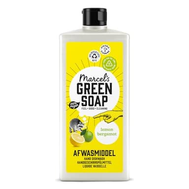 Marcel's Green Soap - Spülmittel Zitrone & Bergamotte - Geschirrspülmittel - Vegan - 97% Biologisch abbaubar - 500 ml