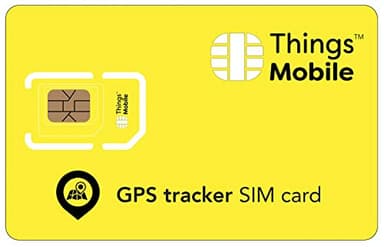 SIM-Karte für PERSÖNLICHEN GPS Tracker - Things Mobile - mit weltweiter Netzabdeckung und Mehrfachanbieternetz GSM/2G/3G/4G. Ohne Fixkosten und ohne Verfallsdatum. Guthaben Nicht inbegriffen