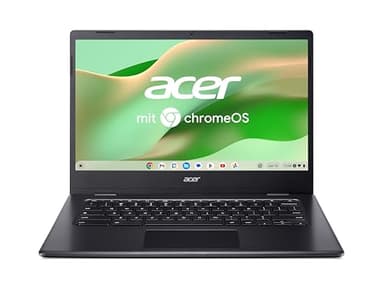 acer Chromebook 314 (CBOA314-1H-C32M) Laptop, 14" FHD Display, Intel Celeron N4500, 4 GB RAM, 128 GB SSD, Intel UHD Graphics, Google ChromeOS, QWERTZ-Tastatur, schwarz