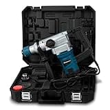 EBERTH Bohrmaschine Bohrhammer Abbruchhammer Elektrisch 1100W (Transportkoffer, 3x SDS Plus Bohrer, 2x SDS Plus Meißel, Schnellspannfutter, Traditionelles Spannfutter bis Ø 26 mm, Spannwerkzeug)