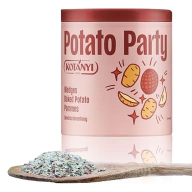 Kotányi Everyday Potato Party – Pommesgewürz für Ofenkartoffeln, Pommes & Wedges – Aromatische Gewürzmischung – 100% natürlich – 70 g