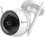 EZVIZ 4MP WLAN IP Kamera für den Außenbereich, WLAN Überwachungskamera mit KI Personenerkennung, Farbnachtsicht und Zwei-Wege-Audio,IP67 wetterfest, Alexa kompatibel,C3W Pro