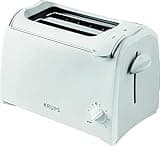 Krups Toaster Pro Aroma, Kurzschlitz-Toaster, 2 Schlitze, 6 Bräunungsstufen, Vorrichtung zum Anheben und zum Erwärmen von Brötchen, KH151110