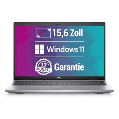 Dell Latitude 5520 15,6 Zoll Full HD Laptop Intel Core i5-1145G7@ bis zu 4,4 GHz 16 GB 512 GB SSD mit Windows 11 Pro & GRATIS Antiviren-Software inkl. 12 Monate Garantie (Generalüberholt)