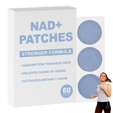 Pflaster Für Frauen, Anti-Aging- Und Wellness-Pflaster Mit Nicotinamid, Vitamin C Und Biotin Für Energie Und Zellunterstützung – 60-Tage-Vorrat (1 Packung)