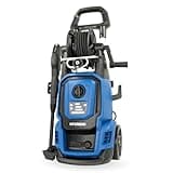 HYUNDAI Hochdruckreiniger HPW2400CRE, max. 195 bar - 450 l/h, 2400 W, EL.-Control, verdreh-sicherer 10m Schlauch, verstellbare Düse, rotierende Turbodüse, Seifenflasche