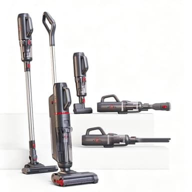 Atvel F35 TotalClean | 5-in-1 Kabelloser Nass- und Trockensauger | Leistungsstarker Handstaubsauger & Stielstaubsauger | Selbstreinigung | HEPA H12 | Leichtgewicht für Hartböden, Polster & Autos