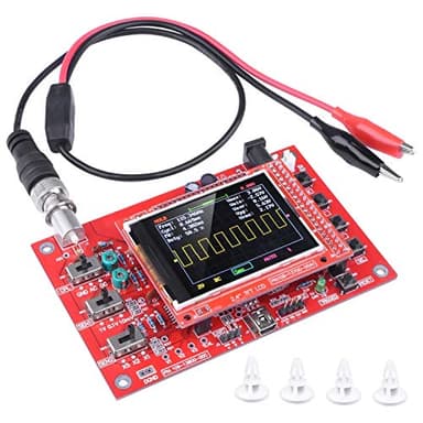 ARCELI Digitaloszilloskop-Kit im Taschenformat, Open Source, 2,4-Zoll-TFT, 1 MSP mit Sonde, zusammengebaute Version (Geschweißt)