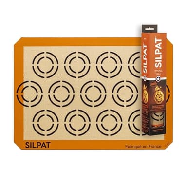 Silpat The Original Perfect Cookie Antihaft-Silikon-Backmatte, 29 x 41 cm