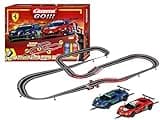 Carrera - 20062575 - Carrera GO!!! Ferrari Power Racing Rennbahn-Set I Rennbahn mit lizensierten Slotcars | bis zu 2 Spieler | Für Kinder ab 6 Jahren & Erwachsene