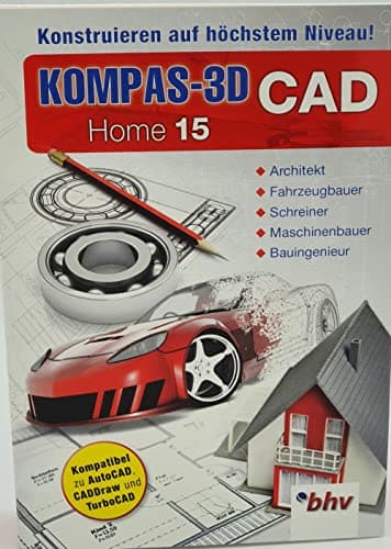 bhv KOMPAS CAD Home 15 Win DVD