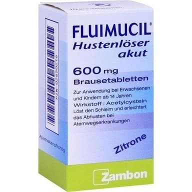 FLUIMUCIL Hustenlöser akut 600 Brausetabletten 10 St