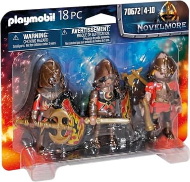 PLAYMOBIL Novelmore 70762 3er Set Burnham Raiders, Ab 4 Jahren