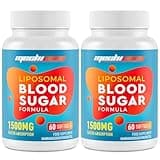 Liposomales Berberin Ergänzungsmittel 1500mg(2 Packung), Hochdosiert Berberine HCL, Antioxidativer AMPK-Aktivator, Überlegene Aufnahme, Ohne Gluten, Ohne Soja, 120 Kapseln