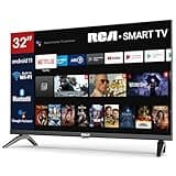 RCA Smart TV 32 Zoll (80cm) Android LED HD Fernseher mit WLAN, Bluetooth, Triple Tuner (DVB-T/T2, DVB-C, DVB-S/S2), APP Store, USB, HDMI (SRA32HQ1, 2024)