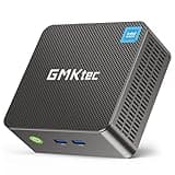 GMKtec G3 Plus Mini-PC, Twin Lake N150 (aufgerüstet N100) 8 GB RAM 256 GB M.2 2280 SSD, Mini-Desktop-Computer unterstützt Windows 11 Pro/Dual HDMI/WiFi6/BT5.2
