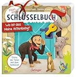 Spielbuch über Tiere im Zoo mit Schlüssel und Türklappen zum Öffnen für Kinder ab 2 Jahren (Mein erstes Schlüsselbuch)
