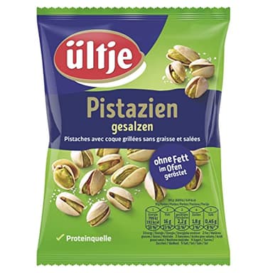 ültje Pistazien, ohne Fett, geröstet & gesalzen, 150g (1er Pack)