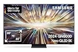 Samsung Neo QLED 8K QN800D Fernseher 75 Zoll, Samsung TV mit Neo Quantum HDR 8K+, Neural Quantum 8K AI Gen2 Prozessor, 8K AI Upscaling, Smart TV, KI TV, GQ75QN800DTXZG, Deutsches Modell [2024]