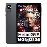 Headwolf FPad6 Tablet 8 Zoll, 2560x1600 Display, Helio G99 Octa-core,16GB+128GB(2TB),16MP/8MP, 6500mAh Akku,Widevine L1 Android 14 Tablet mit SIM Card Slot,Face ID/4G LTE/5G WiFi/6-Achsen-Gyroskop