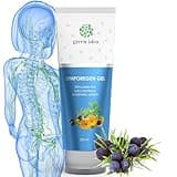 Green idea - Lymforegen Gel - Stimuliert das Lymphsystem mit 15 Kräutern und ätherischen Ölen - effektive Regeneration - unterstützt Lymphdrainage und Entwässerung- aktive Kräuterformel 200 ml