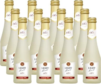 LIGHT live alkoholfrei 0,0% Sparkling weiß (12 x 0,2 l)