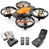 4DRC Mini-Drohne mit 720P HD-Kamera für Kinder, FPV 2.4G WiFi, verbesserter Propellerschutz, 3D-Flip, Kampfmodus, Induktion der Schwerkraft, Höhenhaltung, Headless-Modus, One Key Take-Off/Landung,