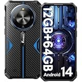 FOSSiBOT F105 Outdoor Handy Android 14-12GB(4+8)+64GB ROM Outdoor Smartphone Ohne Vertrag 10300mAh, 6.74" HD+ Rugged Smartphone, 20MP+8MP, 4G Dual SIM Wasserdichter Baustellenhandy/IP68/69K/GPS/OTG