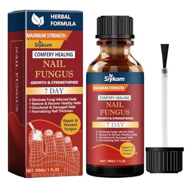 Nagelpilz Nagellack, Nagellack gegen Nagelpilz für Fingernägel und Fußnägel, Schutz & Stärkung Brüchiger Nägel, Spendet Feuchtigkeit Trockener Nagelhaut, 30ml(pack of 1)