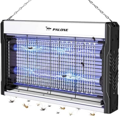 PALONE Insektenvernichter Elektrischer, UV USB Bug Zapper 3200V Wandmontierter Mückenlampe mit Kabel Insektenlampe Elektrische Fliegenfalle Mückenfalle Fliegenfänger Insektenfalle