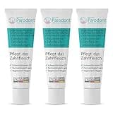 Parodont Zahnfleischpflege Gel 3 x 10ml – Antibakteriell & entzündungshemmend – Vegan, mit Schwarzkümmel, reduziert Zahnfleischbluten – Für Schwangere & Kinder geeignet – Dermatologisch getestet