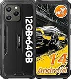Blackview BV5300Pro Outdoor Handy Android 14, 12GB+64GB/1TB Outdoor Smartphone Ohne Vertrag 6580mAh, 6.1" Display, 13MP+8MP, Baustellenhandy Wasserdicht 4G Dual SIM, NFC/GPS/IP69K/2 Jahre Garantie