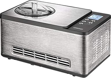 Unold Eismaschine Cortina mit Kompressor, Bambus, Edelstahl