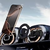 ICAILIN Handyhalterung Auto für MagSafe Autohalterung Runde lüftung Magnet KFZ Handy Halterung für Mercede Benz W205/W206/A/B/C/E/S-Klasse/Sprinter/Mini Cooper SMART 451 zubehör für iPhone Samsung